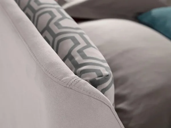 Letto matrimoniale David in tessuto - foto 2 di 4