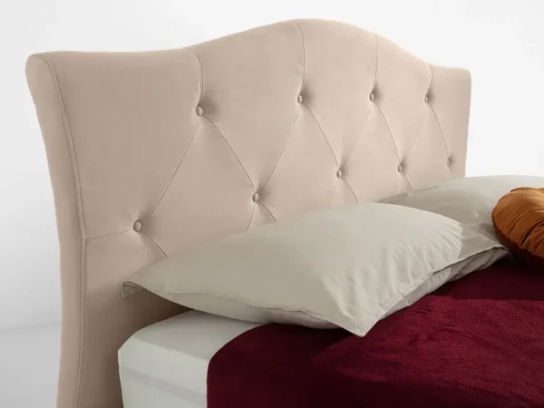 Letto classico Regina matrimoniale/singolo in tessuto - foto 2 di 4
