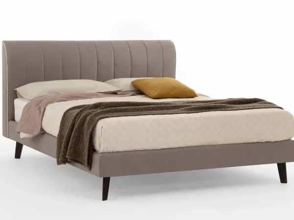 Letto singolo/matrimoniale Riva in tessuto - foto 1 di 3