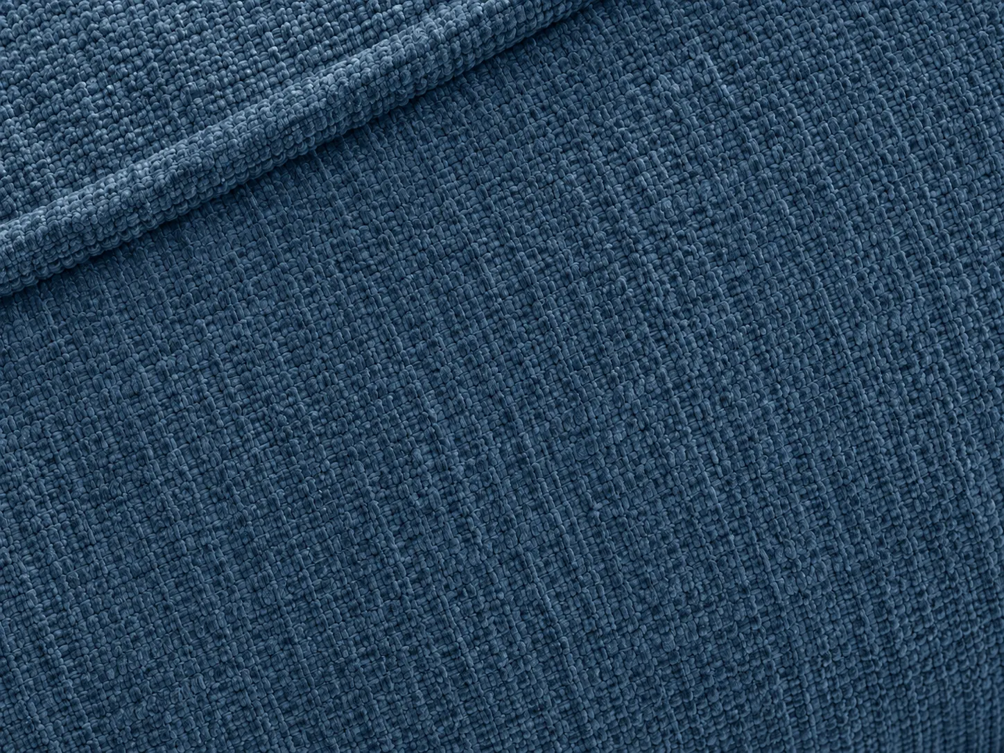 Divano Arsenya blu, dettaglio del rivestimento Divano Arsenya blu, dettaglio del rivestimento