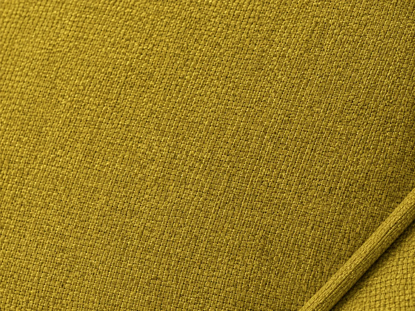 Divano Athena giallo, dettaglio del rivestimento Divano Athena giallo, dettaglio del rivestimento