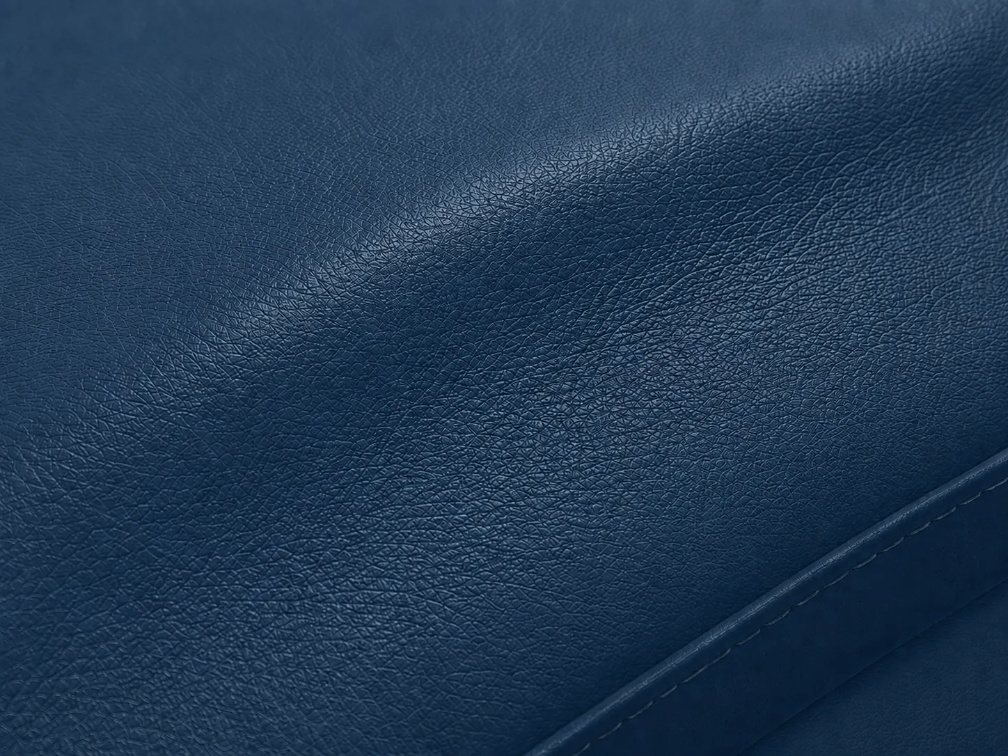 Divano Mercury blu, dettaglio del rivestimento Divano Mercury blu, dettaglio del rivestimento